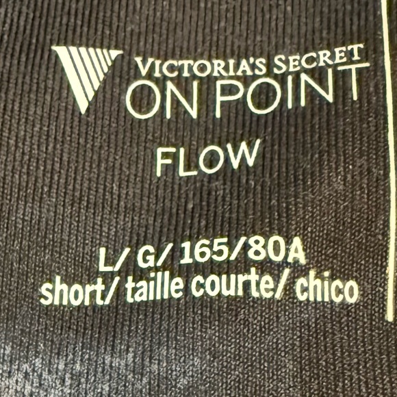 Victoria’s Secret Flow On Point Leggings Black Camouflage Large VS-Short ECU - Picture 5 of 15